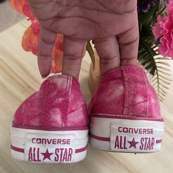 Rare Low top converse pink tie dye sneakers - Picture 6 of 8